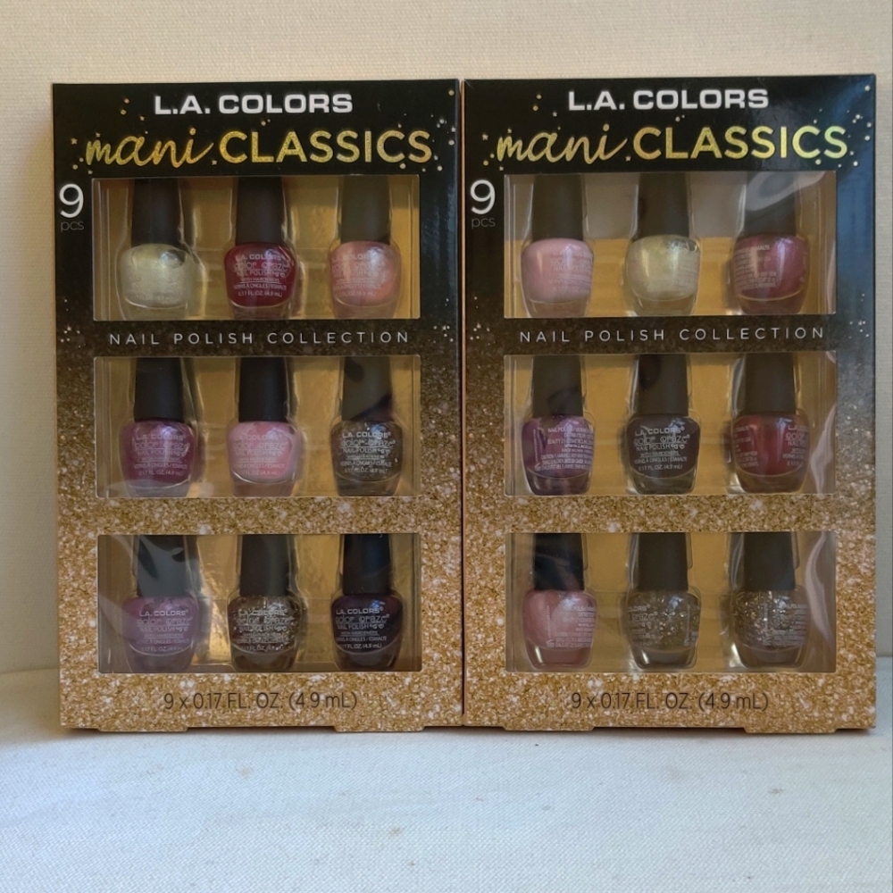 L.A. Colors Hand & Foot Care Pink Gold Collection